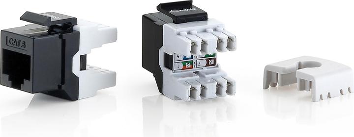 Productafbeelding equip Cat6 Niet Afgeschermde Keystone Jack LSA (Keystone module)