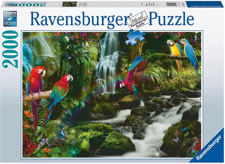 Ravensburger Colorful parrots in the jungle (2000 pieces)