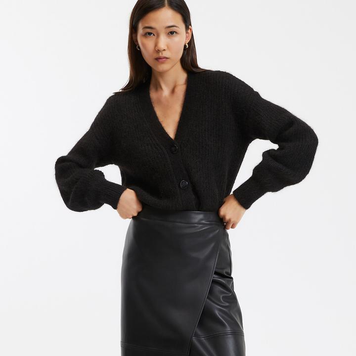 Produktbild La Redoute Collections Strickjacke mit V-Ausschnitt Signature GILDAS (38)