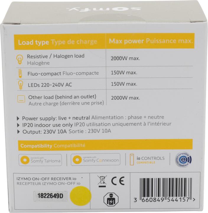Productafbeelding somfy 1822649 Wireless receiver