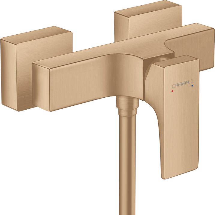 Image du produit hansgrohe HG Mitigeur monocommandé pour douche METROPOL apparente, avec manette bronze brossé