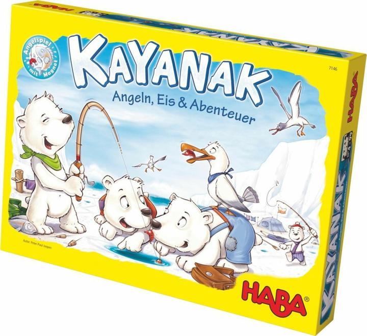 Haba Kayanak - Angeln, Eis & Abenteuer (Deutsch, Französisch, Italienisch, 2 - 5 Spieler)
