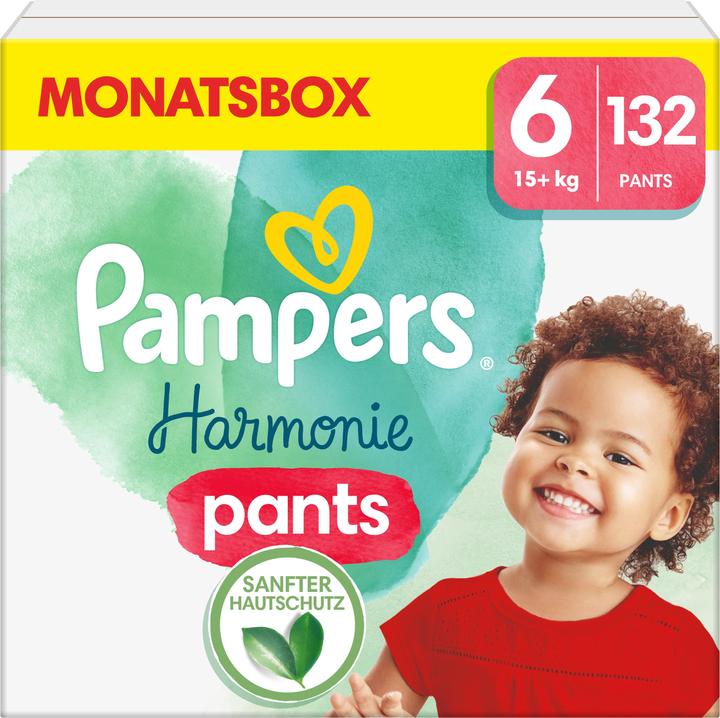 Actual product image Pampers Harmonie Pants (Size 6, Monthly box, 132 Piece)