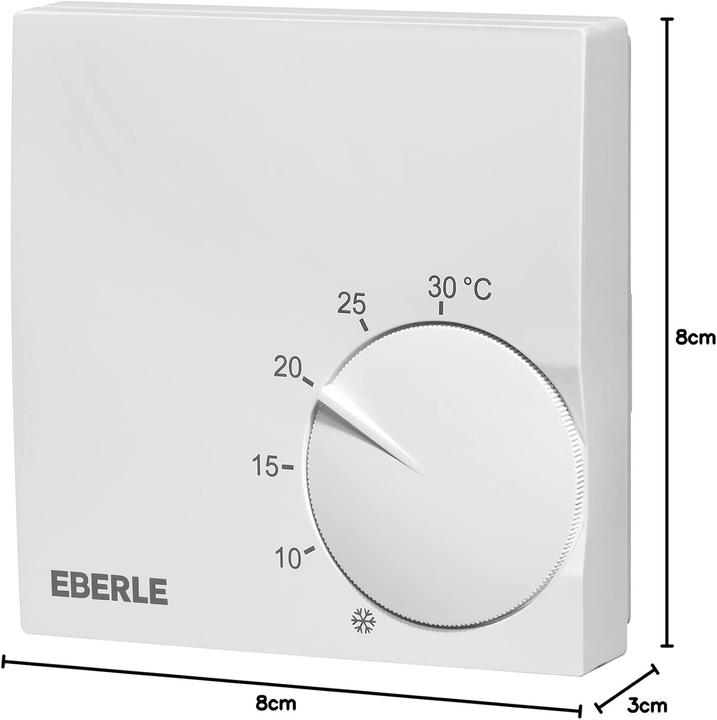 Image du produit Eberle Controls Thermostat d'ambiance RTR S 6121 1, Thermostat d'ambiance Slimline