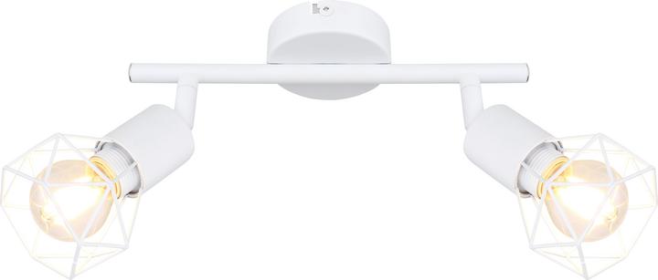Actual product image Globo Spotlight Xara I white 2xE14 (E14)