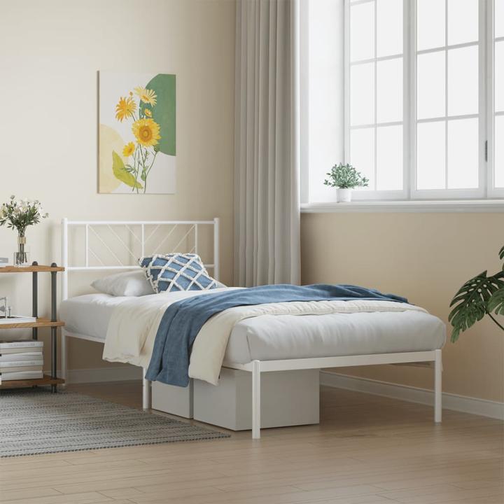 Produktbild vidaXL Metall Bettgestell (75 x 190 cm)