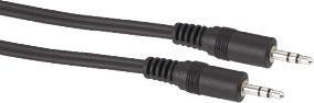 Image du produit Auvisio Câble audio stéréo (jack 3,5 mm mâle à mâle) (2.50 m, Jack 3,5 mm (AUX))