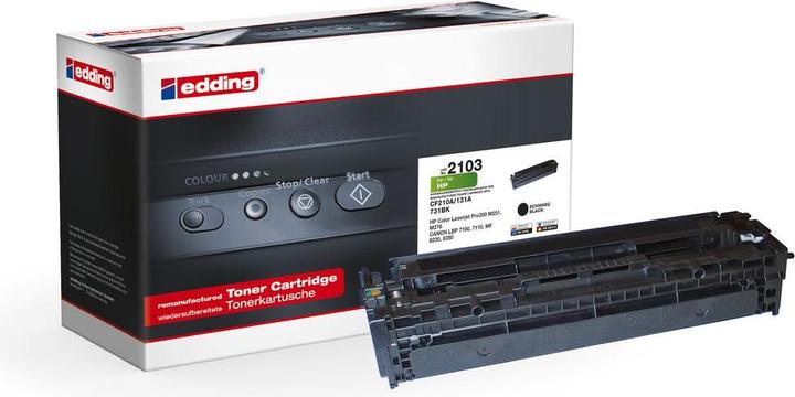Produktbild Edding Toner ersetzt, 131A (CF210A) Schwarz 1600 Seiten (BK)