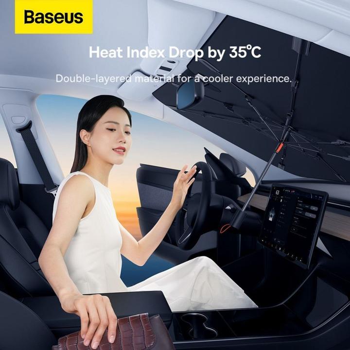 Produktbild Baseus Doubled-Layered Windshield Sun Sha Big CoolRide
