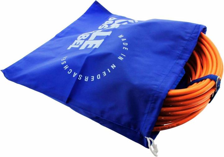 Produktbild Kalle das Kabel Kalle Verlängerungskabel CEE 230V 16A Winkel Extreme Signal Orange IP44 (1.50 m, CEE 7/3)