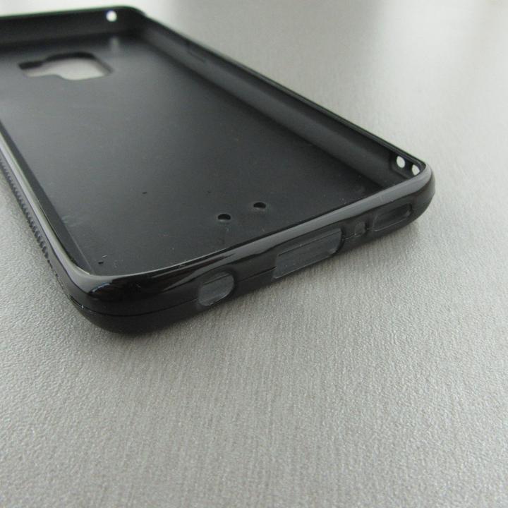 Produktbild PhoneLook Hülle Silikon schwarz Smile (Samsung Galaxy S9)