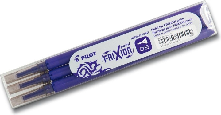 Produktbild Pilot FriXion Refill Point Set Set à 3 (Ersatzmine, Violett, 0.25 mm)