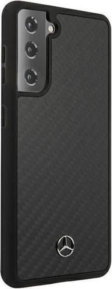 Actual product image Mercedes MEHCS21MRCABK S21 + G996 black / black carbon case Dynamic Line (Samsung Galaxy S21+)