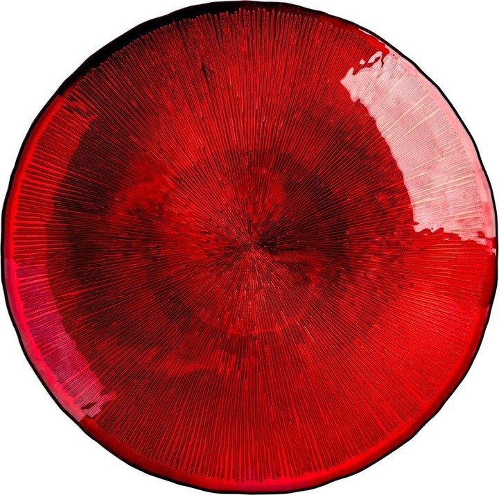 Produktbild The DRH Collection Rote Glasschale Crimson Comet