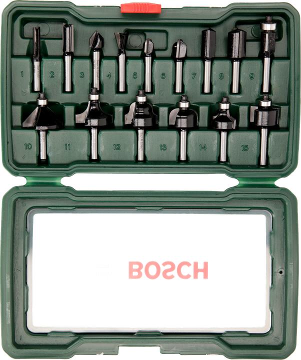 Actual product image Bosch Zubehör HM milling cutter set