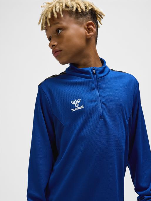 Produktbild hummel Hmlauthentic Half Zip Sweat Kids (152)