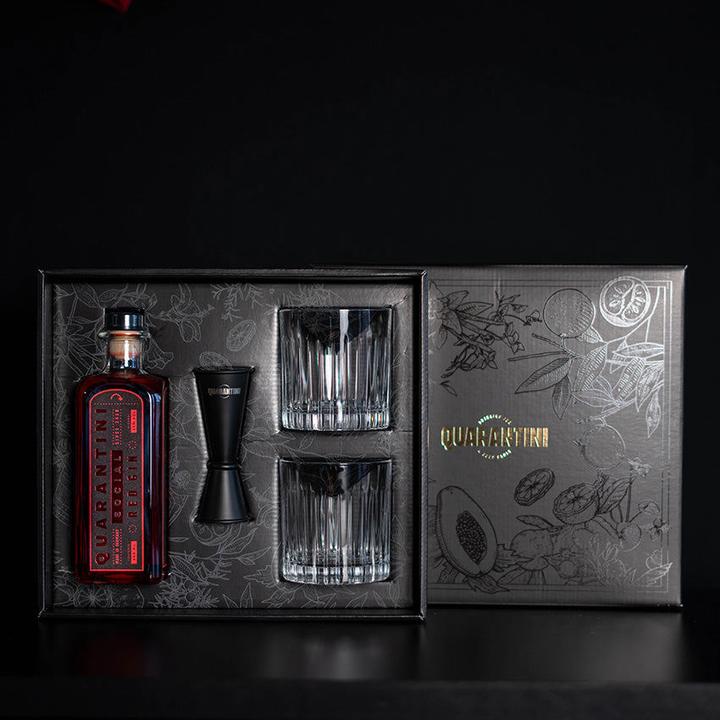 Immagine prodotto Quarantini Red Gin Gin dalla Germania 42% Vol. 0,5l