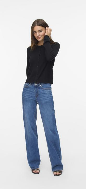 Actual product image Vero Moda Vmvicky Ls O-Neck Button Cardigan Noos (M)