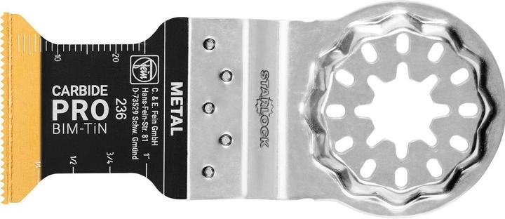 Actual product image Fein Carbide plunge-cut saw blade