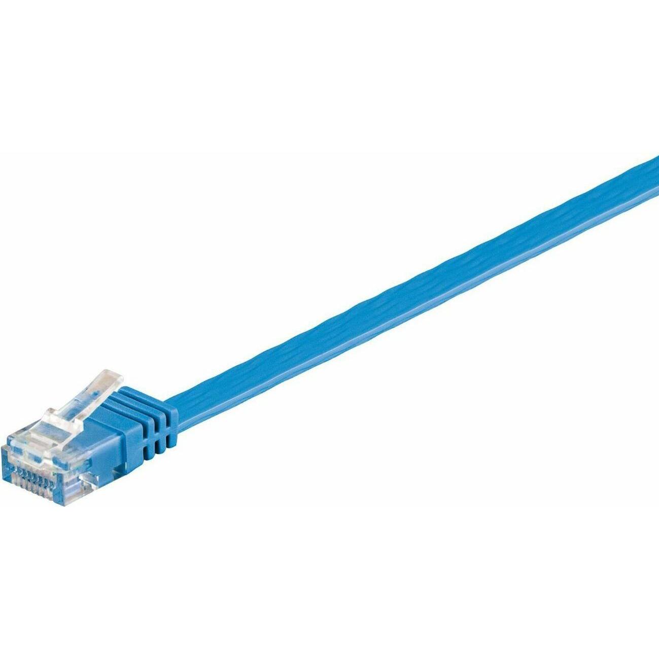 Thumbnail - MicroConnect V-UTP6005B-FLAT 0.5m Cat6 U/UTP (UTP) Netzwerkkabel (U/UTP, CAT6, 0.50 m), Netzwerkkabel