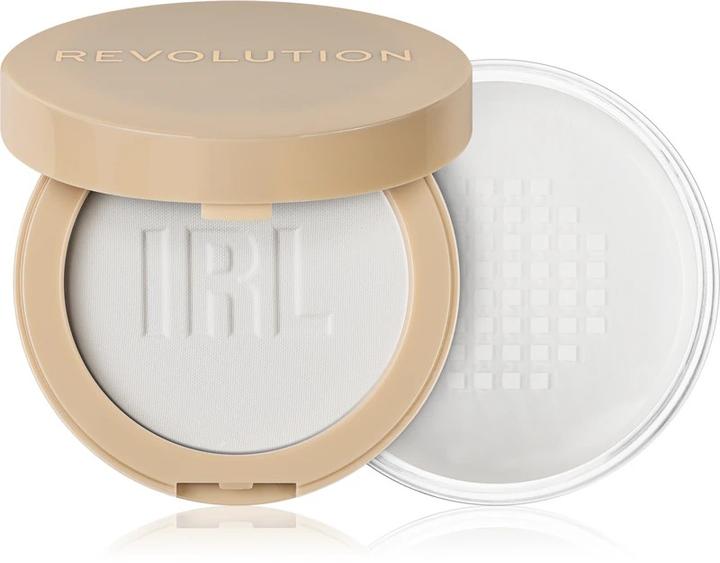 Makeup Revolution IRL Filter 2 In 1 Pressed & Loose Soft Focus Powder (Translucent)