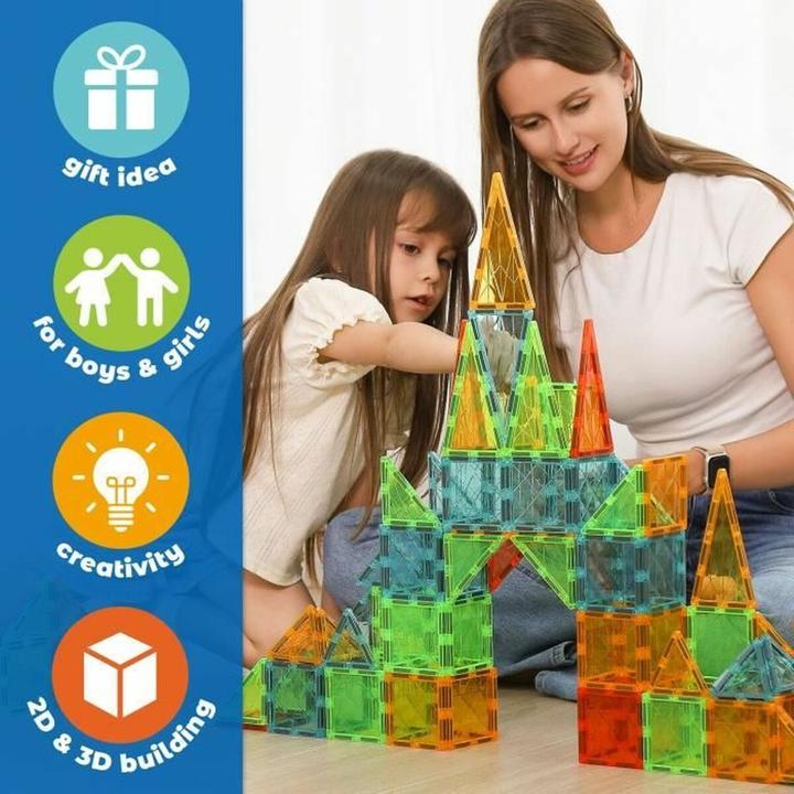 Actual product image Geomag Magnetic Tiles