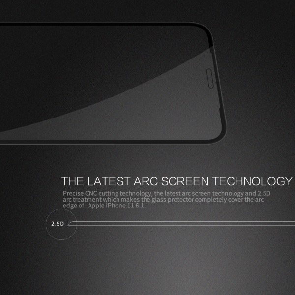 Actual product image Nillkin CP+ Pro protective glass screen protector (1 Piece, Apple iPhone 11)
