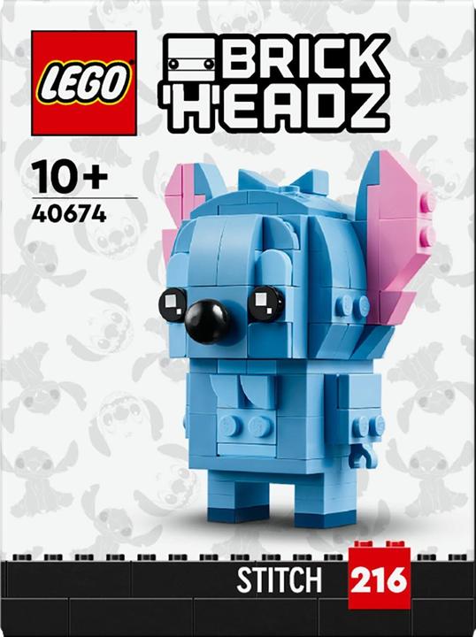 Produktbild LEGO Stitch (40674, LEGO Brickheadz)