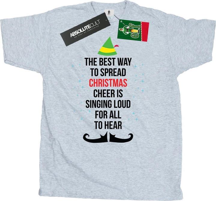 Produktbild Elf Christmas Cheer Text TShirt (XXL)