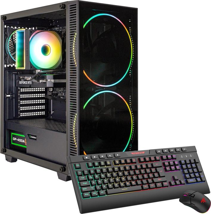 Hyrican GAMEMAX Black Hole 7581 Ryzen 5 7500F 32GB DDR5 1TB SSD RTX 5060 (AMD Ryzen 5 7500F, 4 GB, 1000 GB, GeForce RTX 5060)