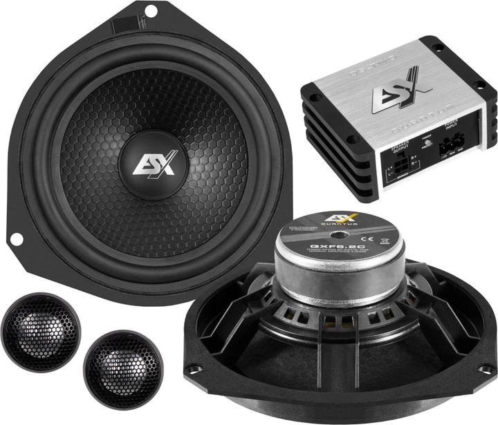 ESX Quantum QXFA6.2C | Set completo per Citroen, Fiat, Peugeot (180 W, 16 cm)