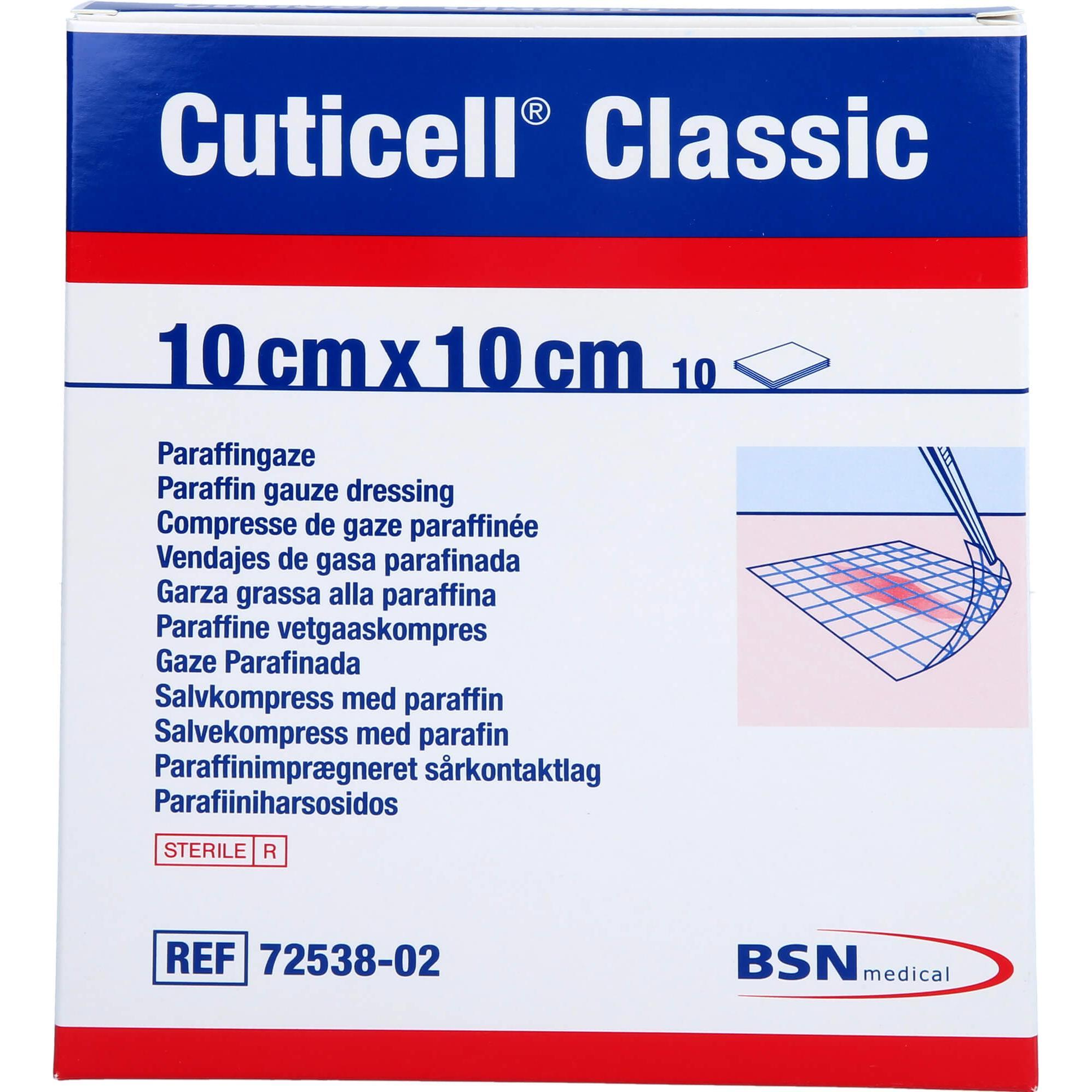 BSN, Verbandsmaterial, Classic Salbenkompresse 10x10cm
