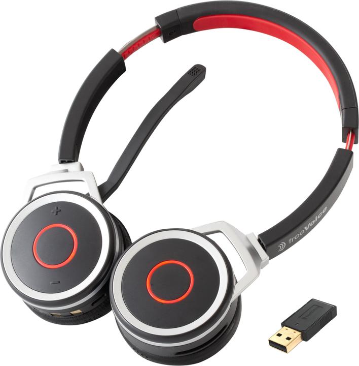 Productafbeelding FreeVoice Space Stereo NC incl. oplaadstation en dongle (Draadloze, USB-A)
