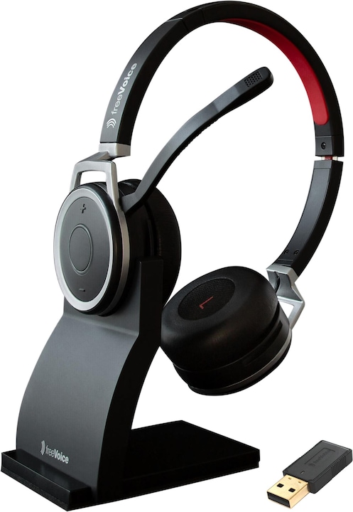 FreeVoice Space Stereo NC inkl. Ladestation und Dongle (Kabellos, USB-A)