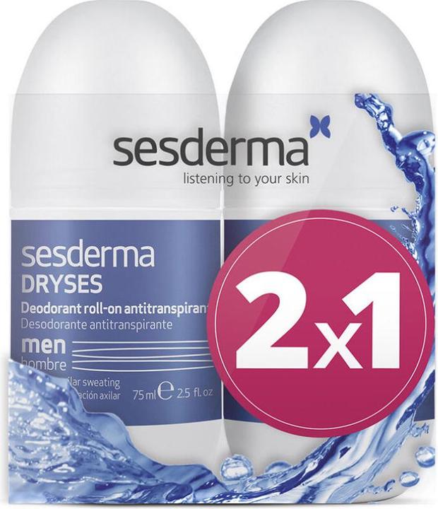 Image du produit Sesderma Pack Dryses Déodorant Anti-transpirant Roll On pour Homme 2x75ml (Roll-on, 75 ml)