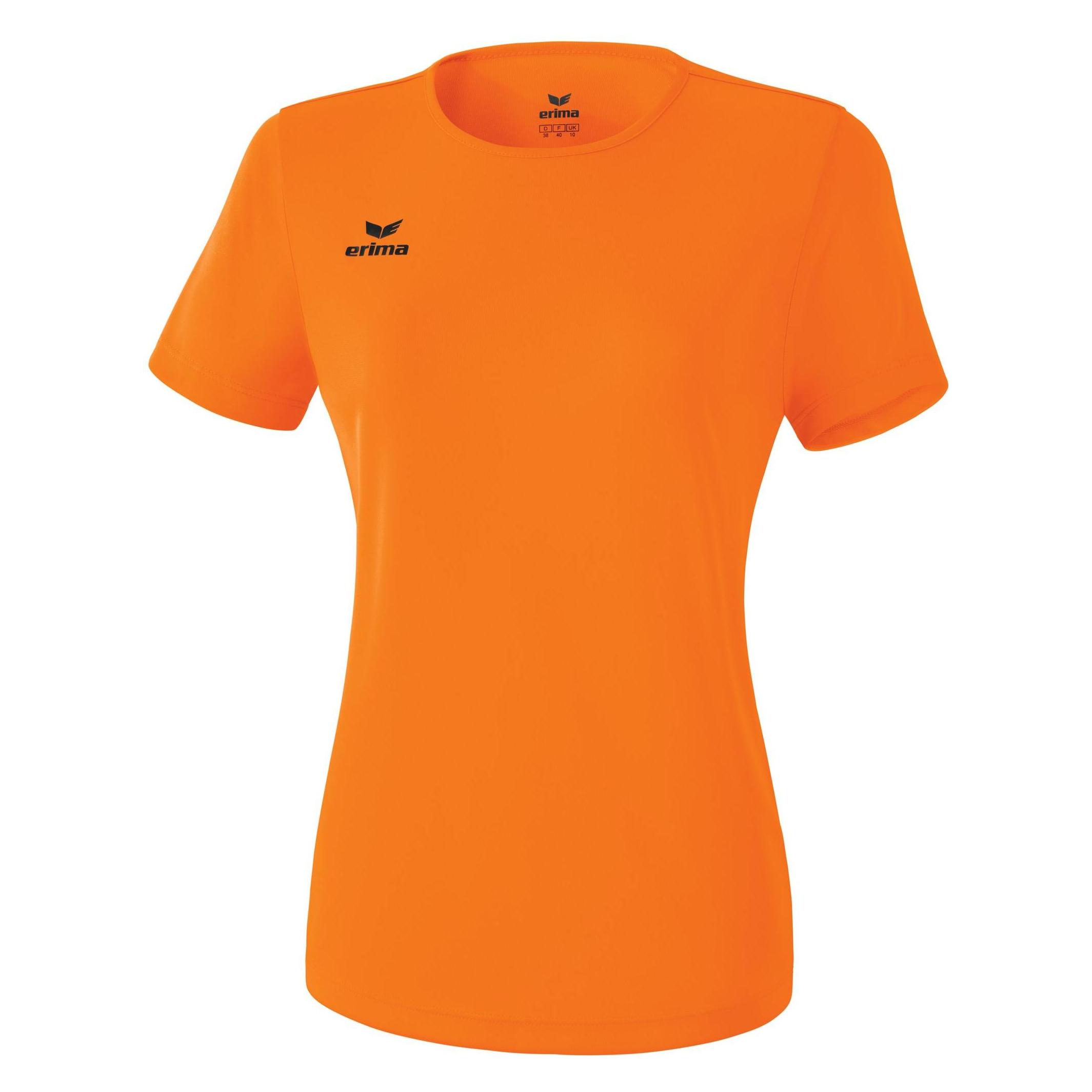 Erima, Damen, Sportshirt, Funktions Teamsport T-Shirt (38), Orange, 38