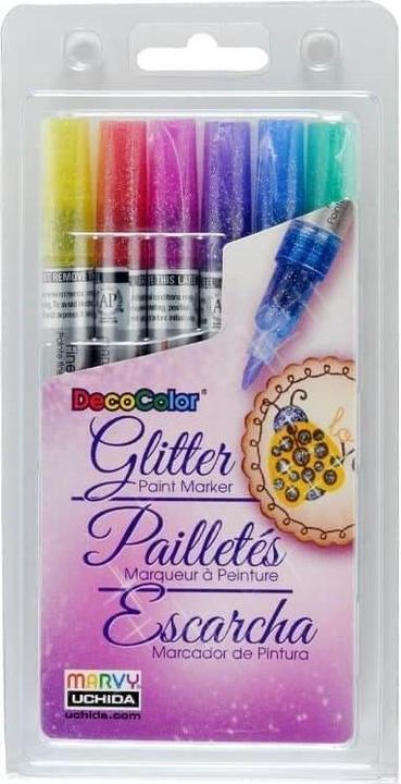 Produktbild Marvy Marker zum Dekorieren verschiedener Oberflächen, 6 Stück (6x)