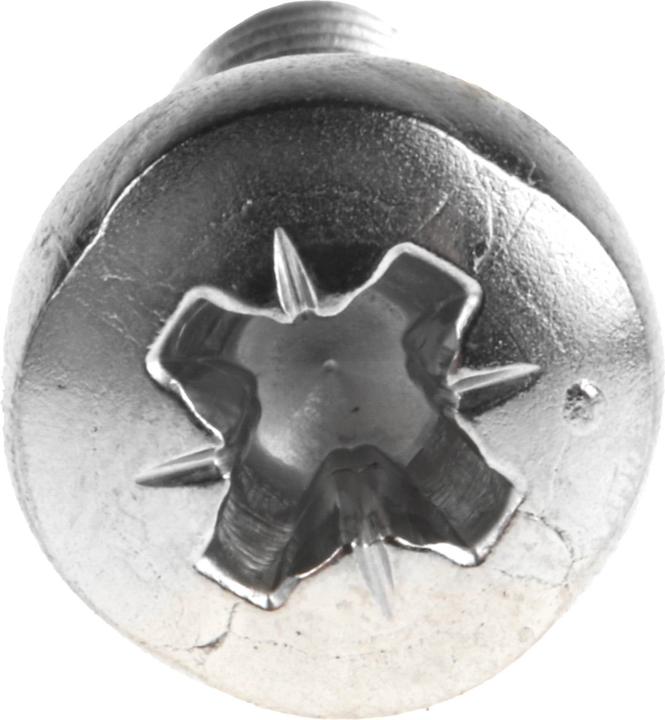 Produktbild RS PRO Schrauben Linsenkopf A4 Kreuz M6x16mm