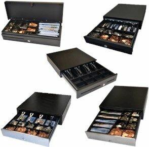 Image du produit APG Cash Drawer Ecd330 Slide-Out Black Painted