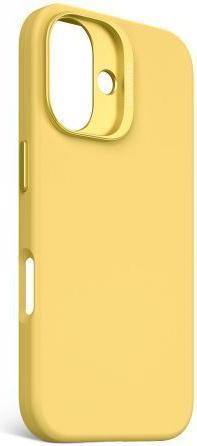 Immagine prodotto Decoded Backcover in silicone antimicrobico con MagSafe per iPhone 16 - Giallo (Apple iPhone 16)