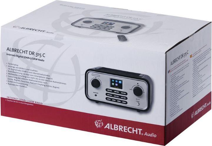 Image du produit Albrecht Dr 315 C (Webradio, DAB+ DAB, FM, WiFi)