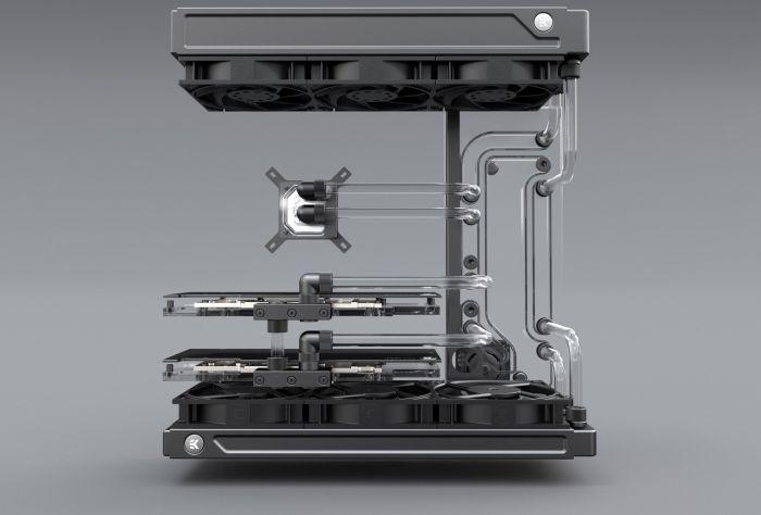 Produktbild Lian-Li O11D Distro-Plate G1 Verteilerplatte - inkl. Pumpe