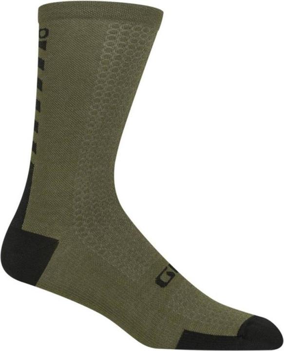 Giro HRC + Merino Socken - Schwarz Olive (43 - 45, 40 - 42, 46 - 48, 36 - 39)