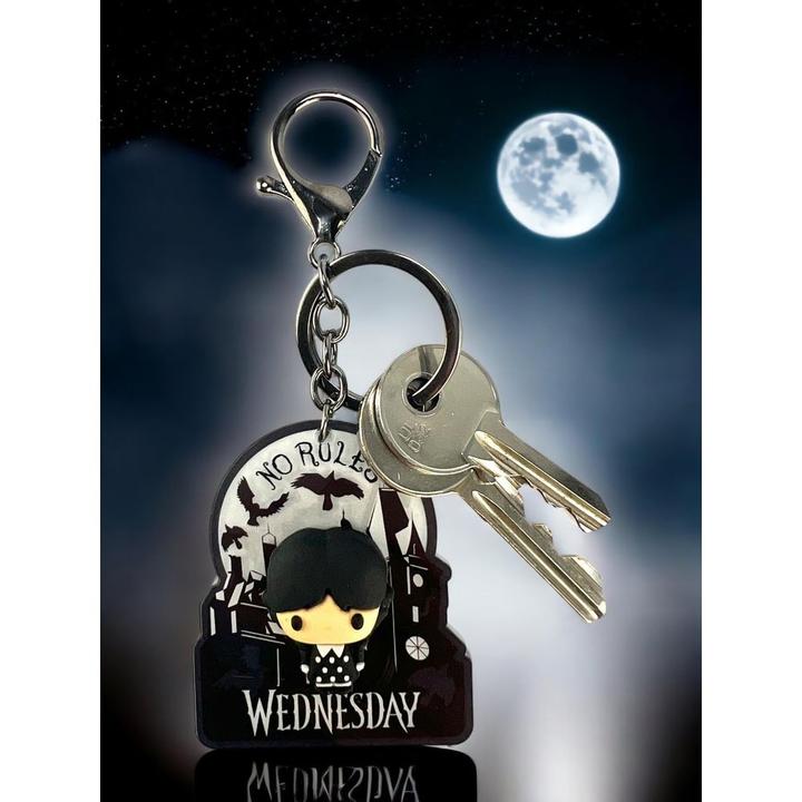 Immagine prodotto Blue Sky Mercredi - Porte-clefs personnage