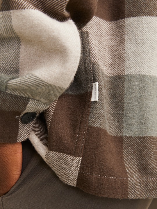 Image du produit Jack & Jones Jprraymond Melange Check Ls Overshirt Sn (XXL)