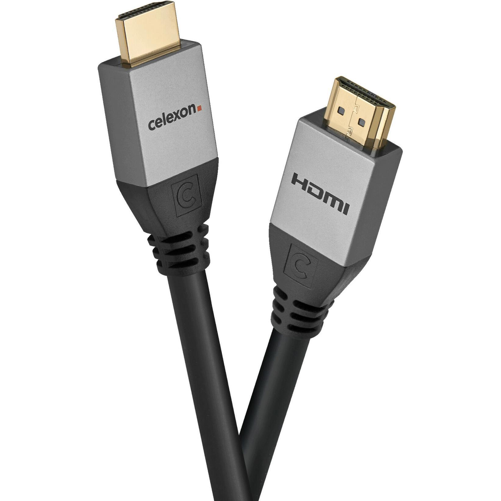 Celexon HDMI Kabel mit Ethernet - 2.0a/b 4K 1,5m - Professional Line (1.50 m, HDMI), Video Kabel