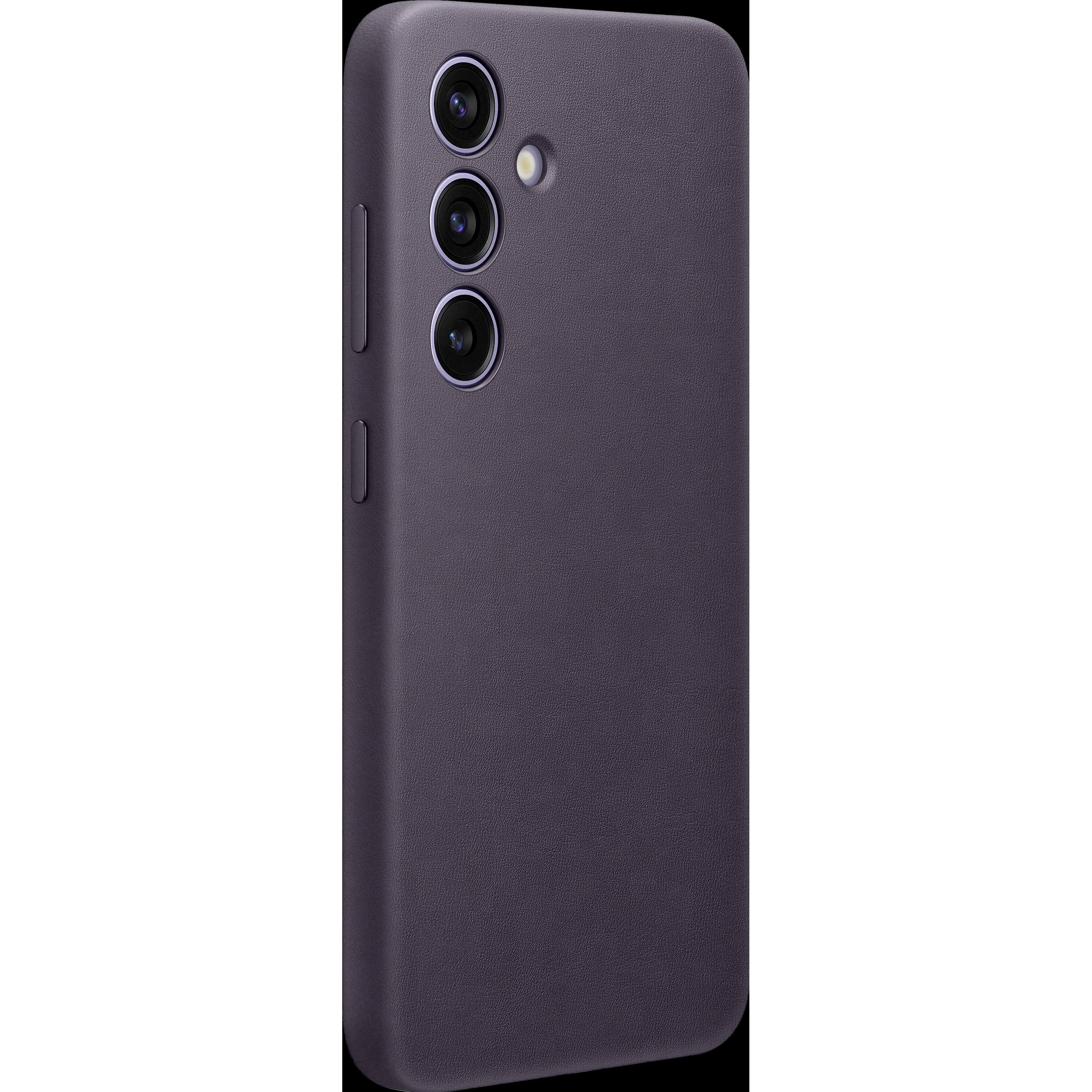 Thumbnail - Samsung Vegan Leather Case (Samsung Galaxy S24), Smartphone Hülle, Violett