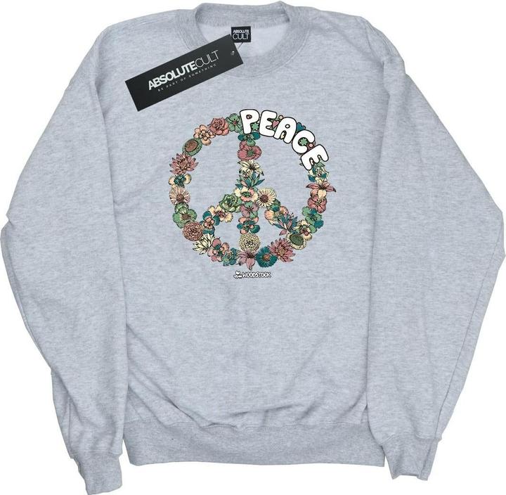 Immagine prodotto Woodstock Floral Peace Felpa Uomo (L)