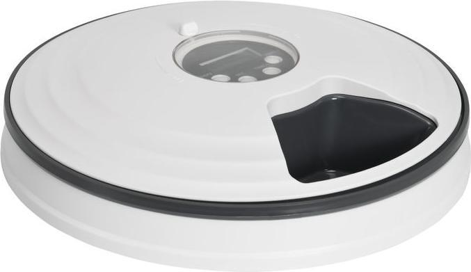 Immagine prodotto Swisshandel24 Mangiatoia automatica a 6 scomparti per cani gatti distributore automatico di cibo programmabile a (0.13 l)