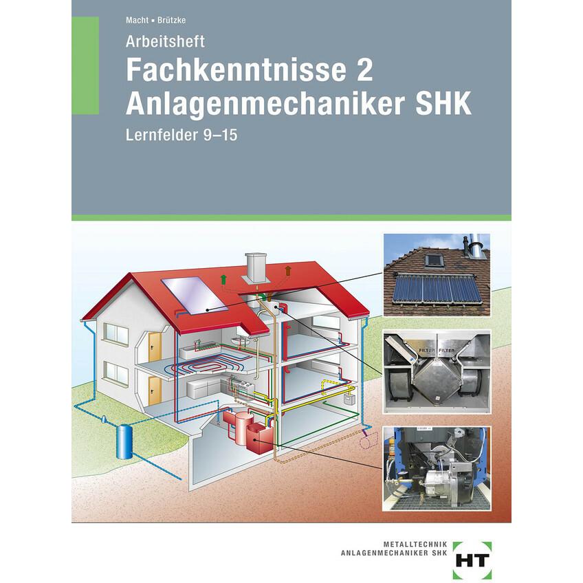 Thumbnail - Arbeitsheft Fachkenntnisse 2 Anlagenmechaniker SHK, Schulbücher von Harald Macht